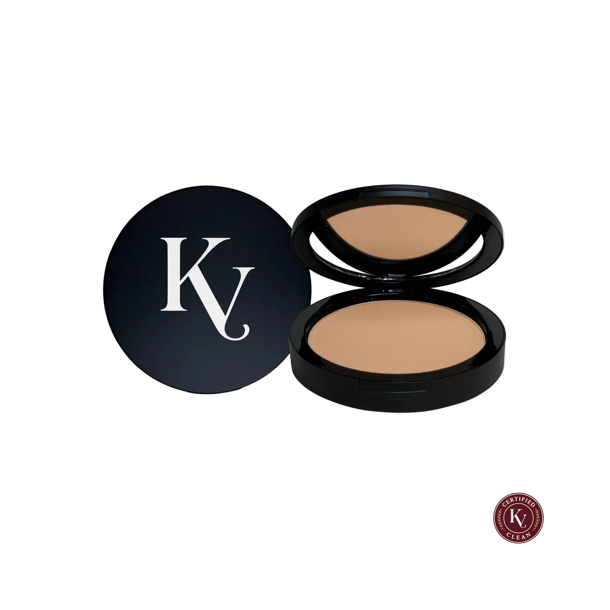 Korvero Dual Blend Powder Foundation - Breeze - Clean Beauty