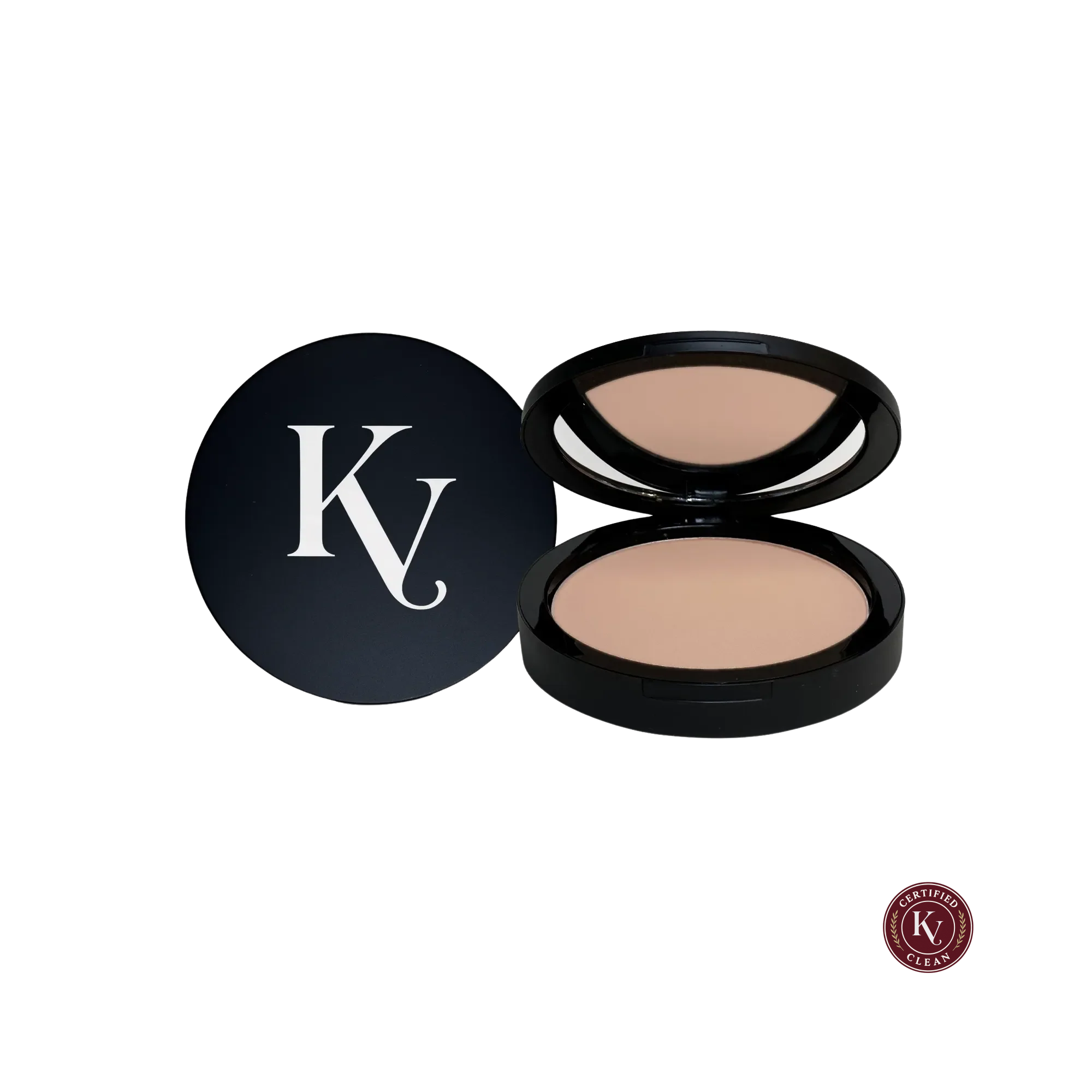 Korvero Dual Blend Powder Foundation - Candlelight - Clean Beauty