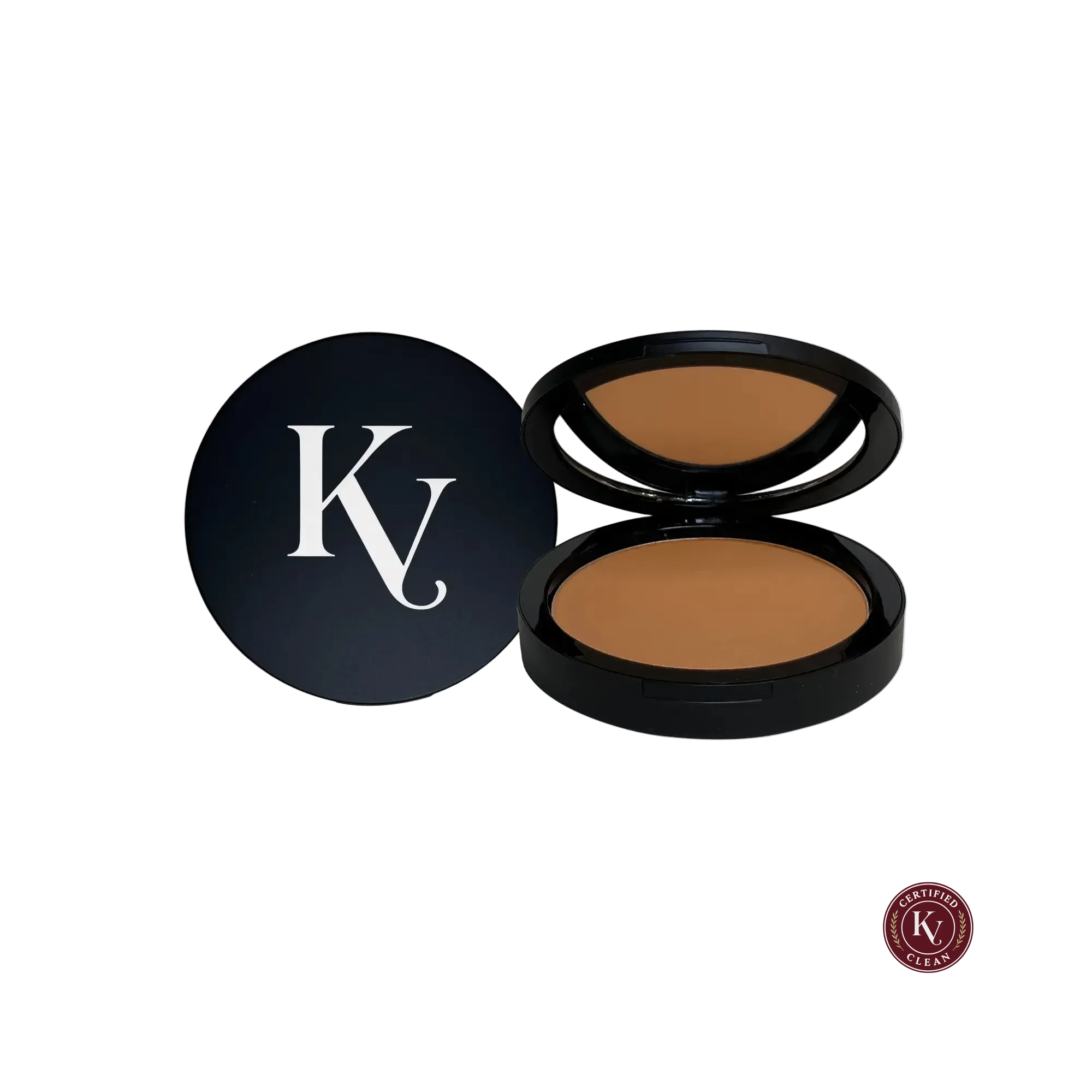Korvero Dual Blend Powder Foundation - Ecru - Clean Beauty