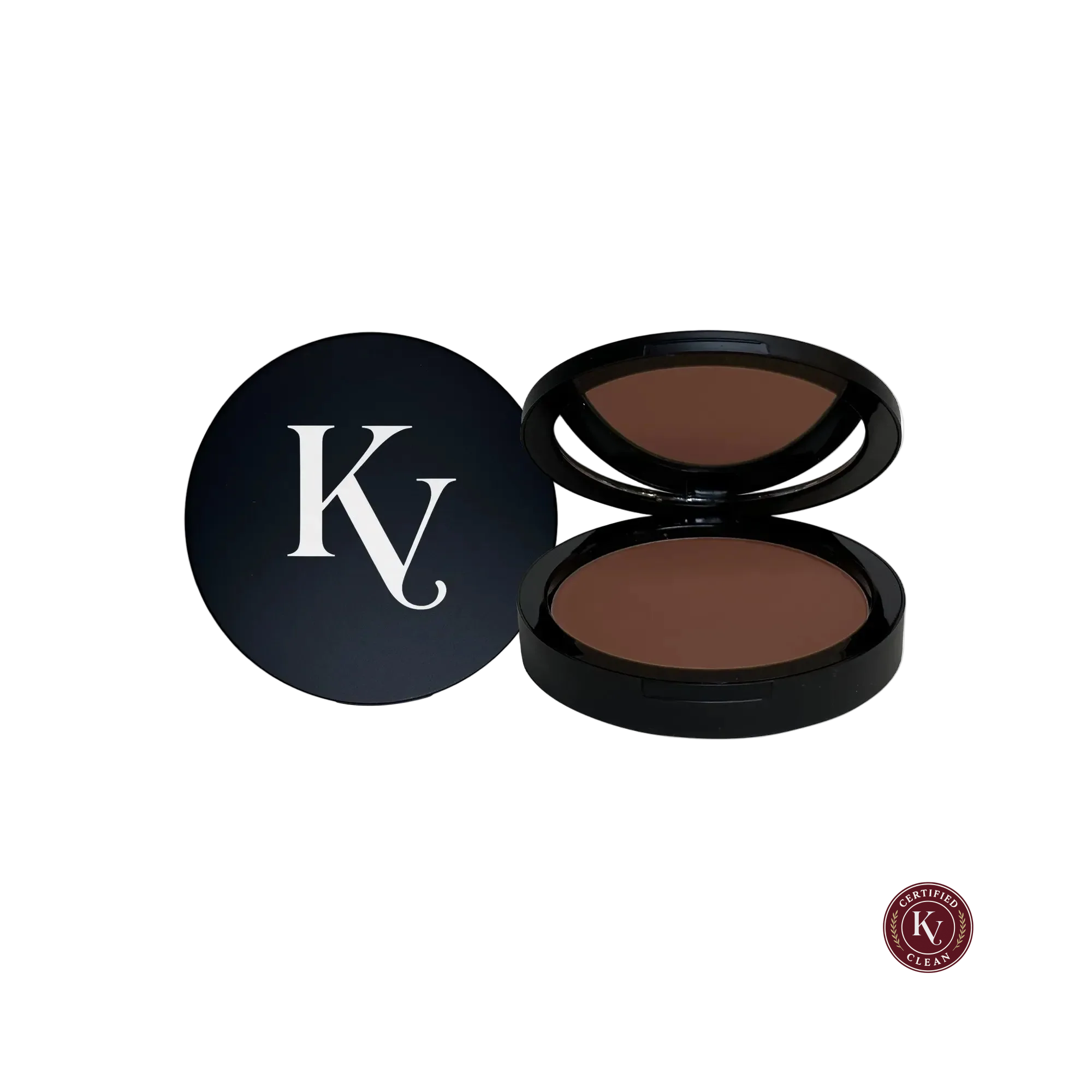 Korvero Dual Blend Powder Foundation - Fig - Clean Beauty