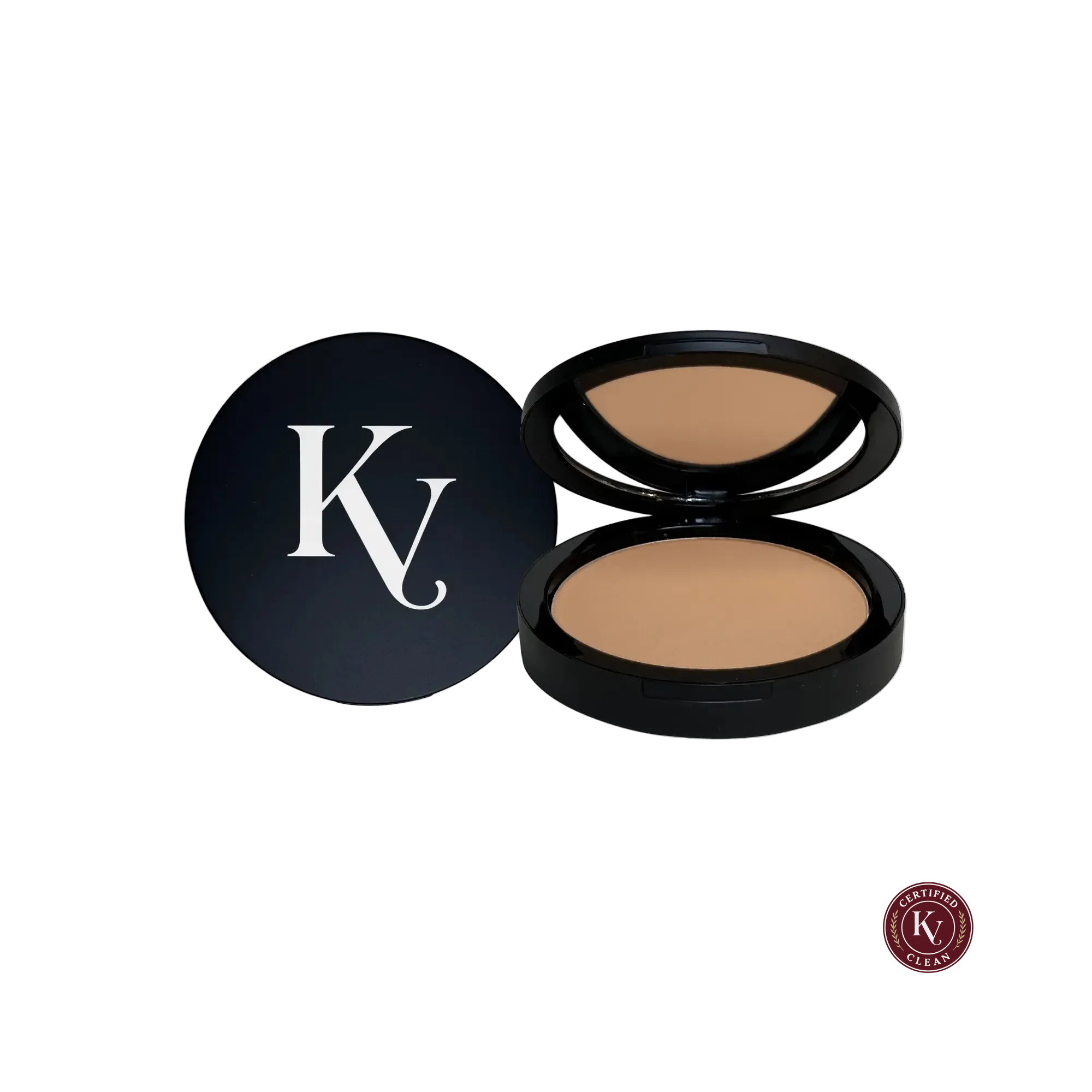 Korvero Dual Blend Powder Foundation - Royal - Clean Beauty