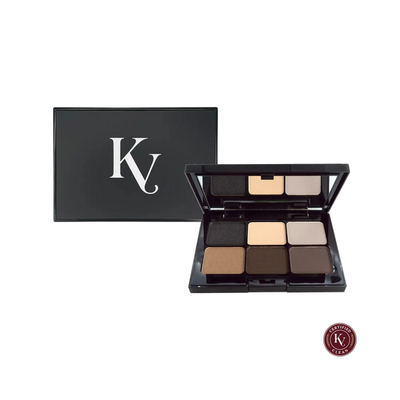Korvero Eyeshadow Palette - Dark Storm - Clean Beauty