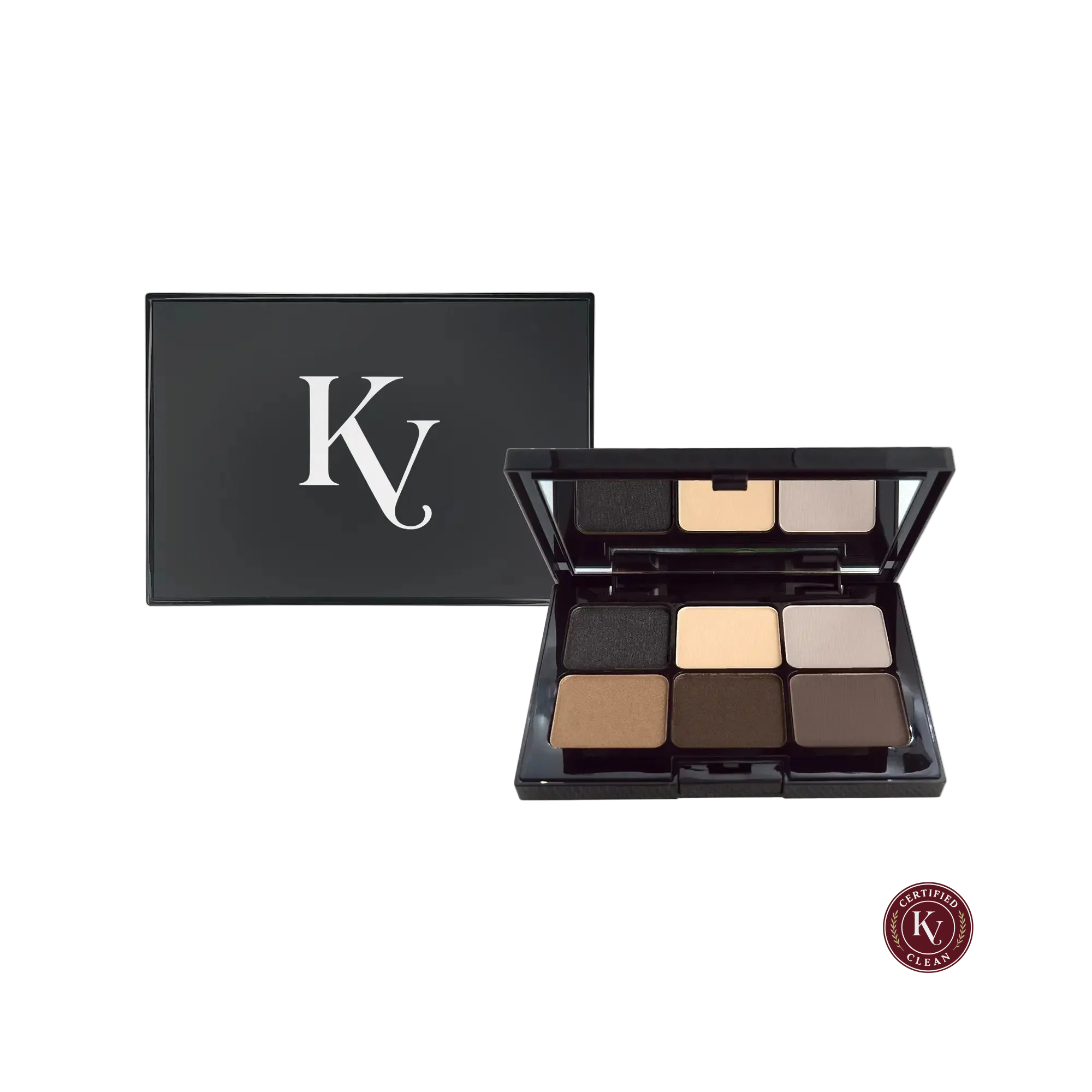 Korvero Eyeshadow Palette - Dark Storm - Clean Beauty