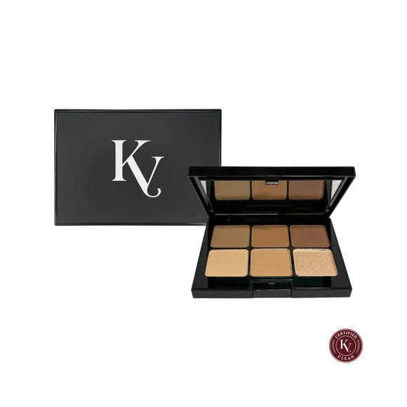 Korvero Eyeshadow Palette - La Creme - Clean Beauty