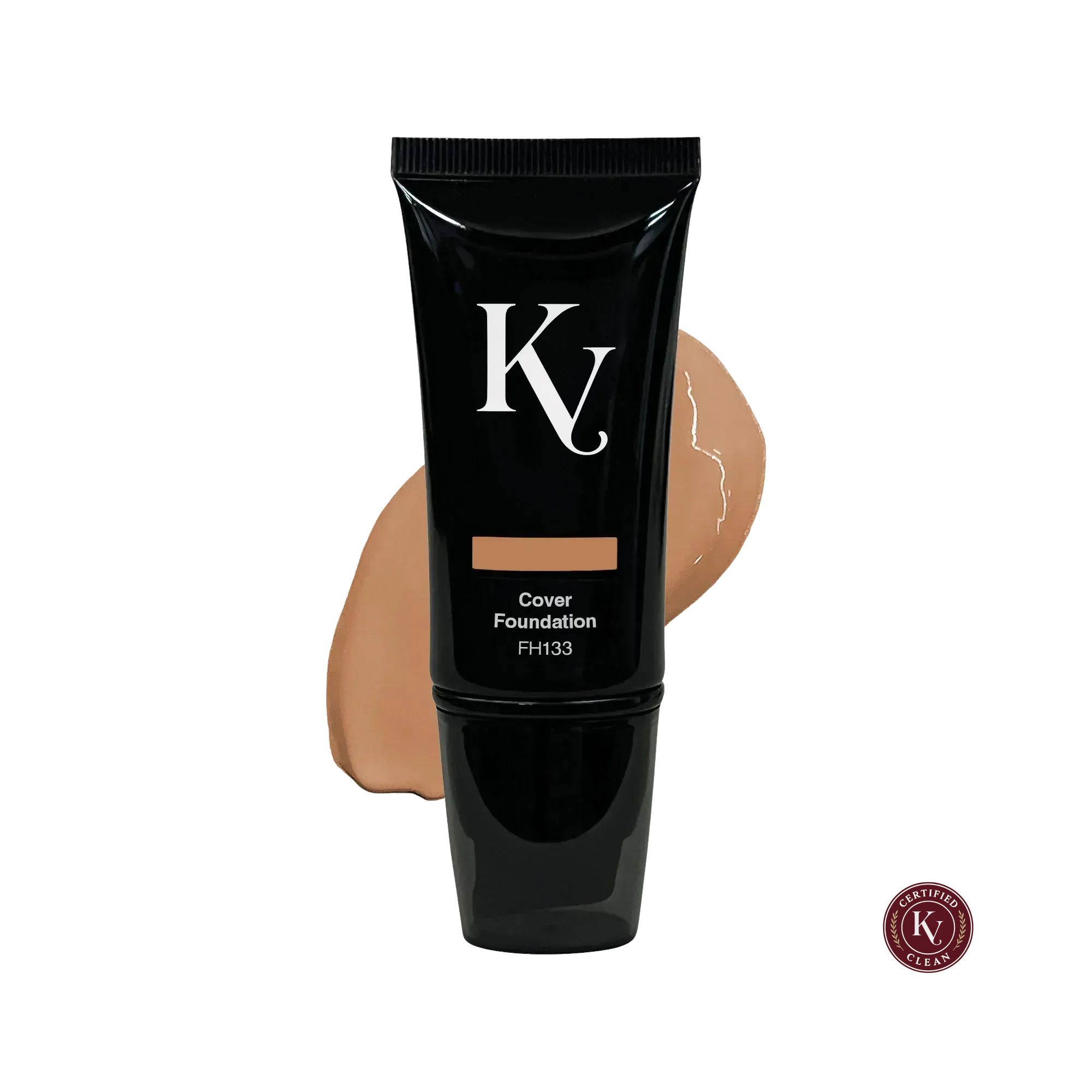 Korvero Full Cover Foundation - Dune - Clean Beauty