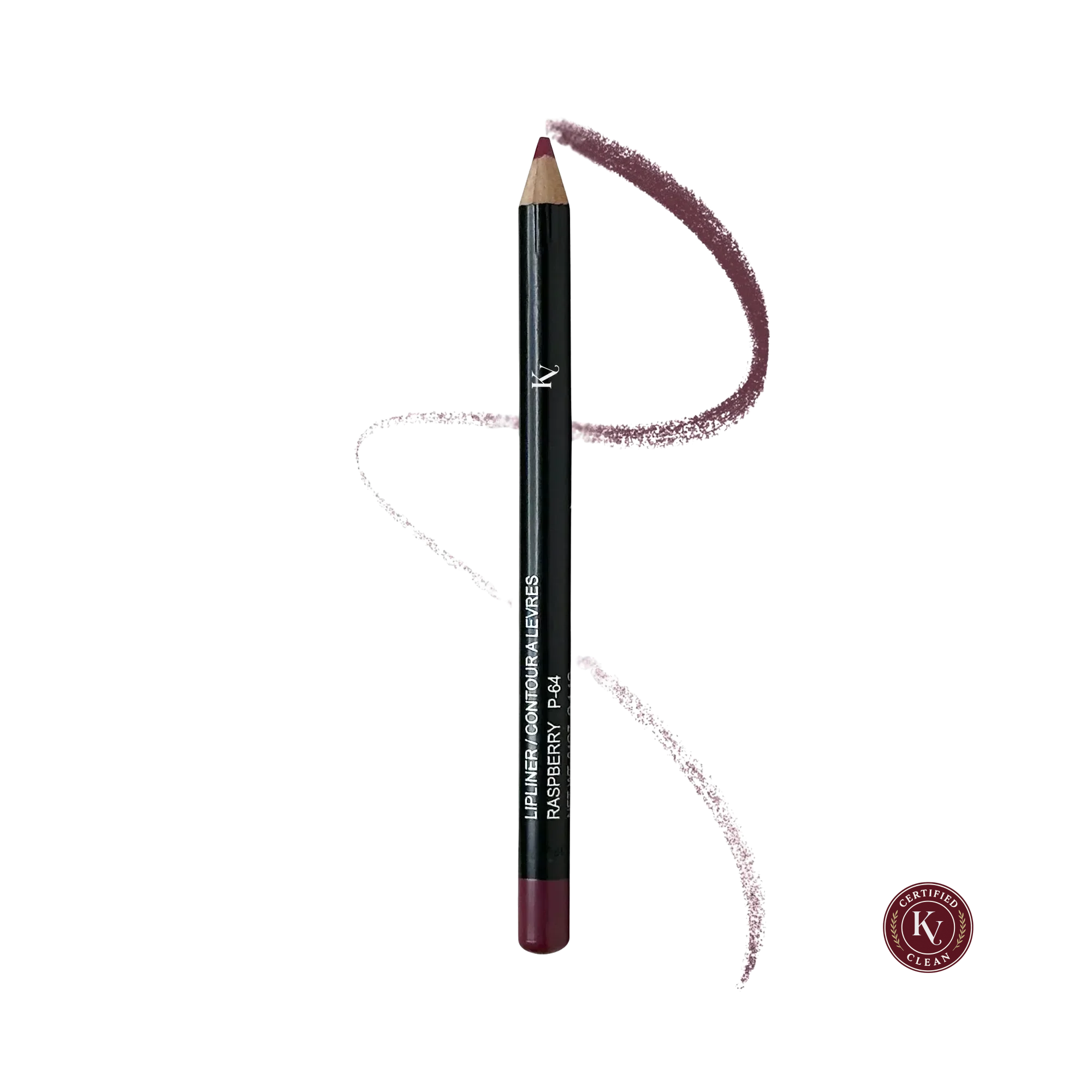 Korvero Lip Liner - Raspberry - Clean Beauty