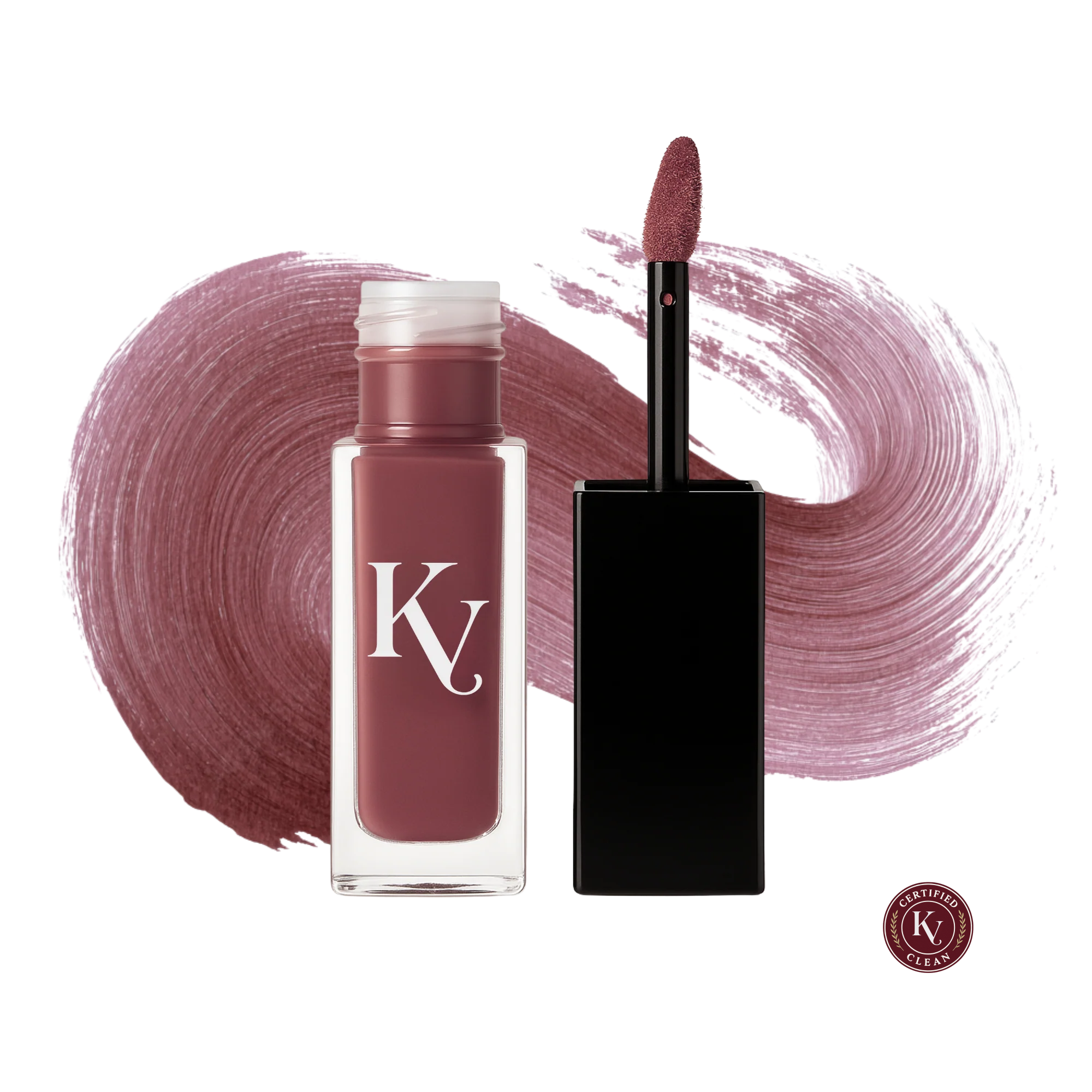 Korvero Matte Lip Stain - Dark Cherry - Clean Beauty