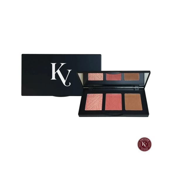 Korvero Pro Cheek Palette - Curious - Clean Beauty
