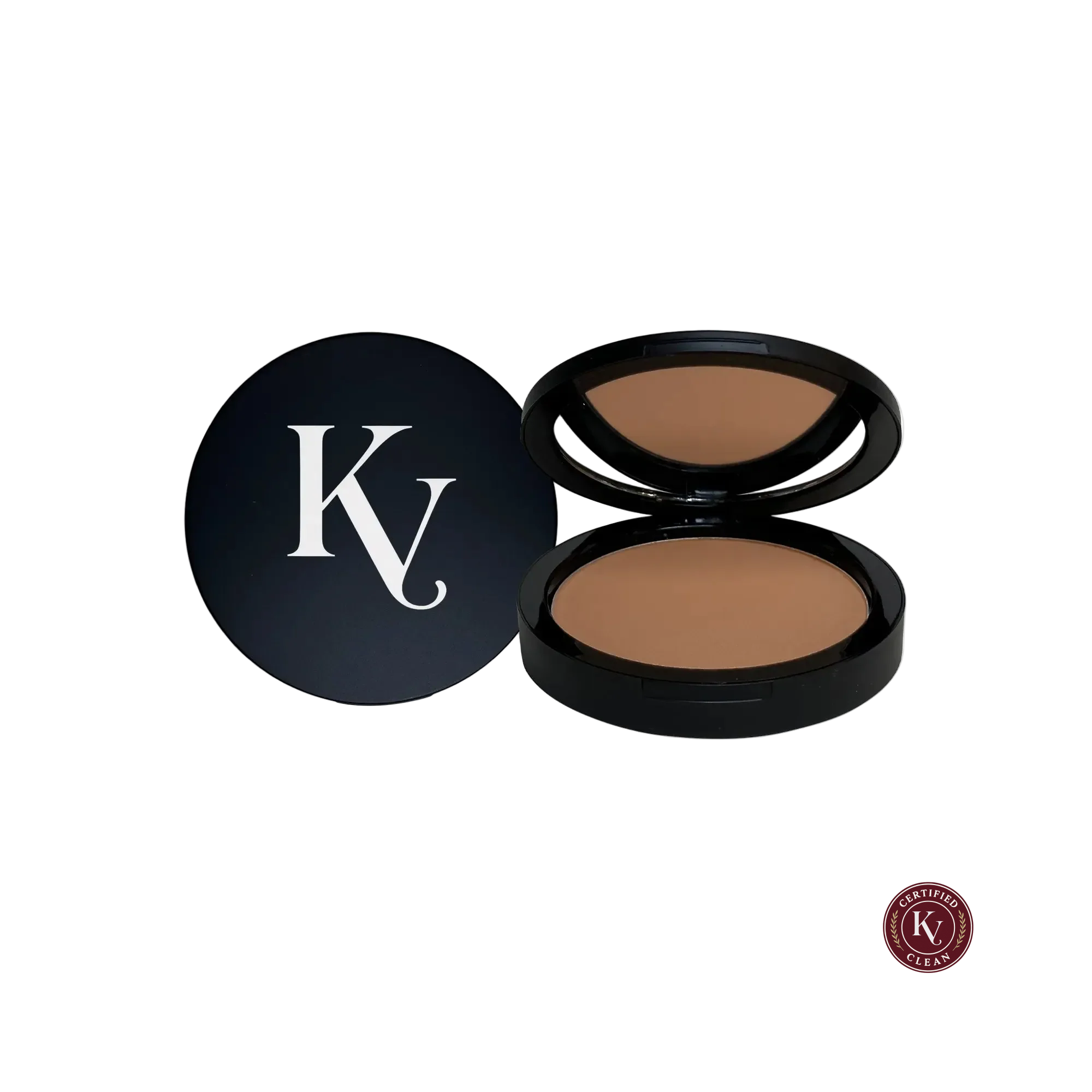 Korvero Dual Blend Powder Foundation - French - Clean Beauty