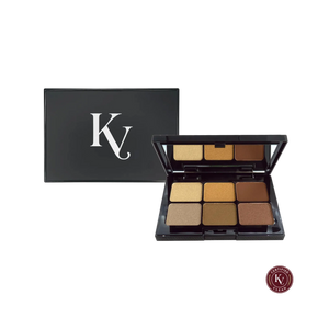 Korvero Eyeshadow Palette - Caramel Kiss - Clean Beauty