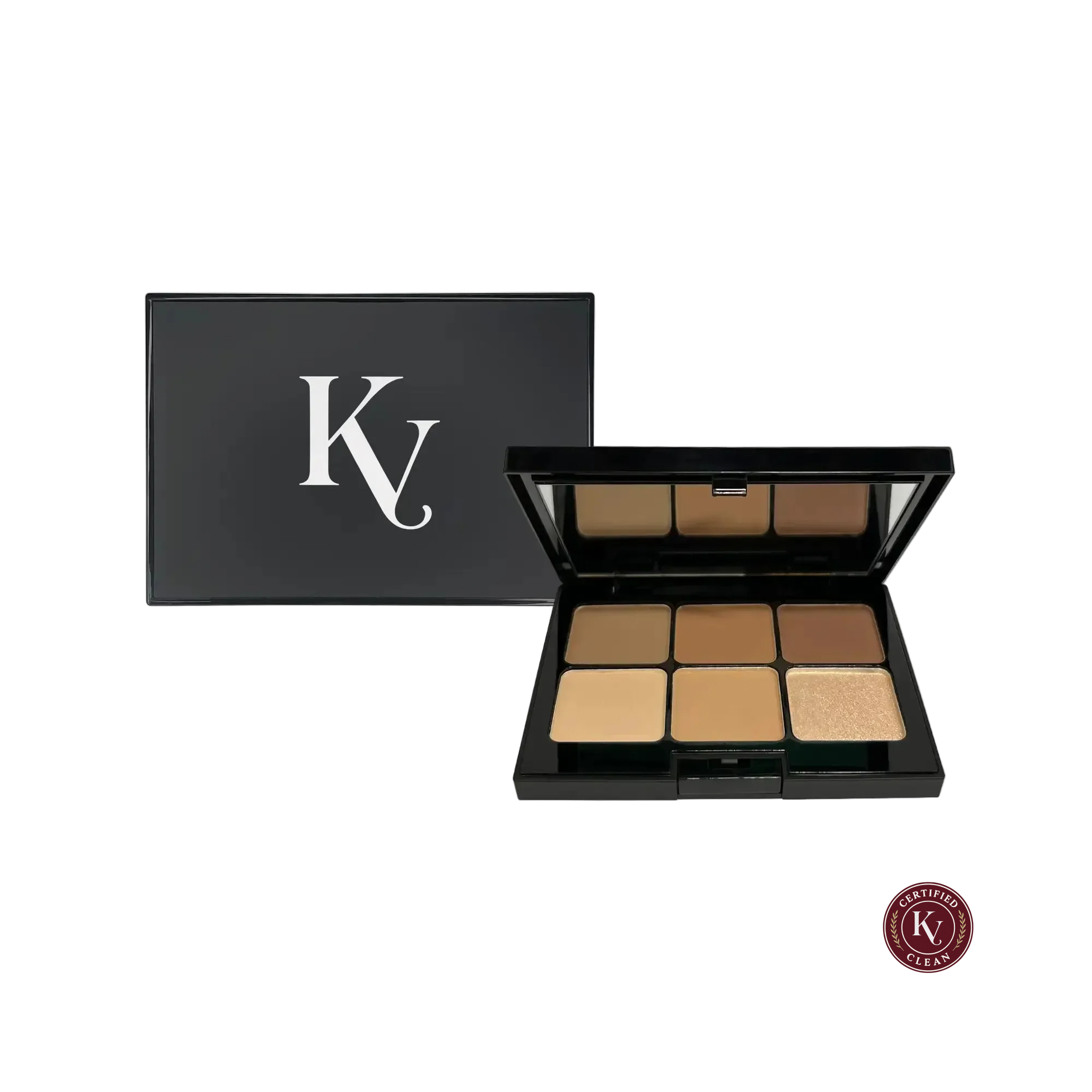 Korvero Eyeshadow Palette - La Creme - Clean Beauty