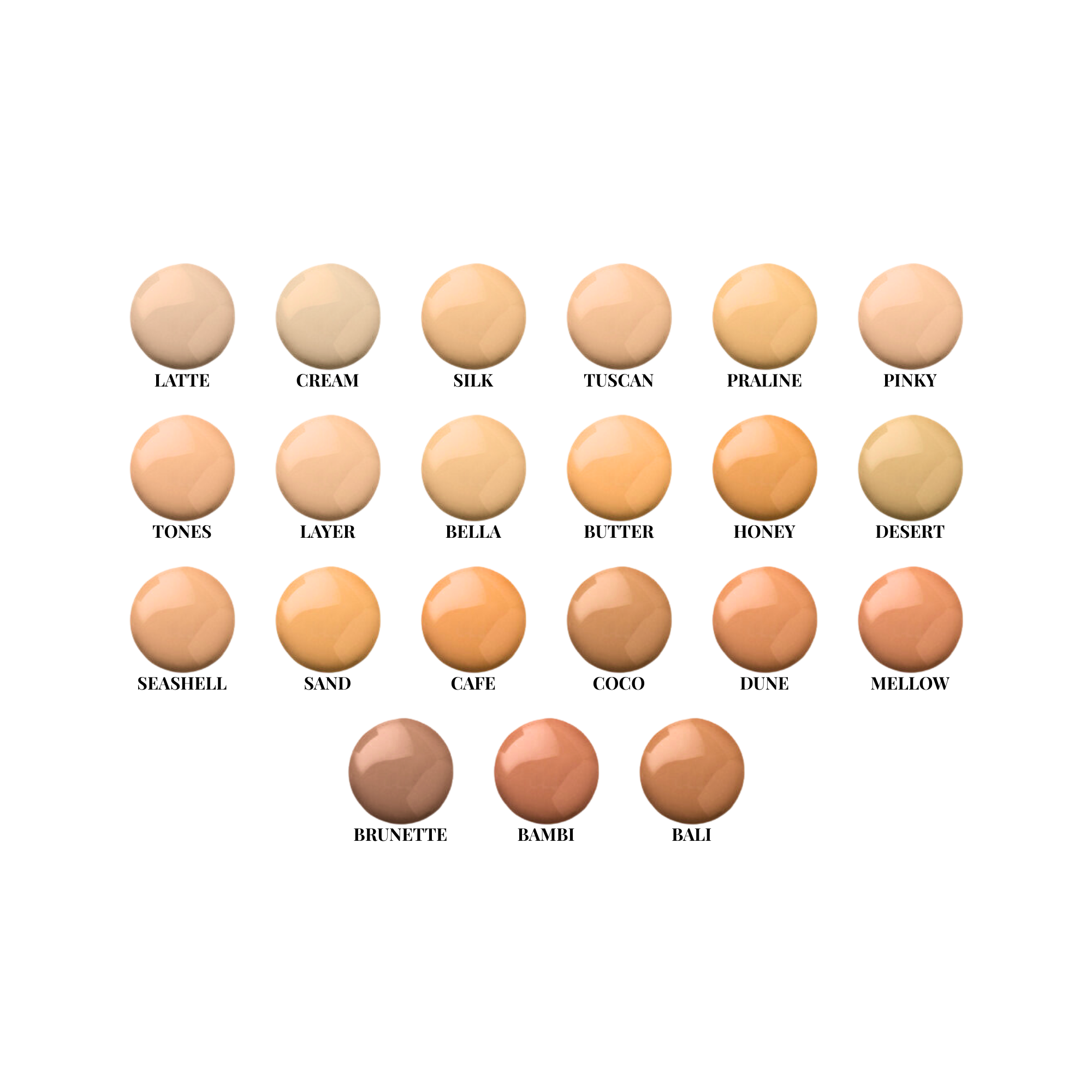 Korvero Full Cover Foundation - Bambi - Clean Beauty