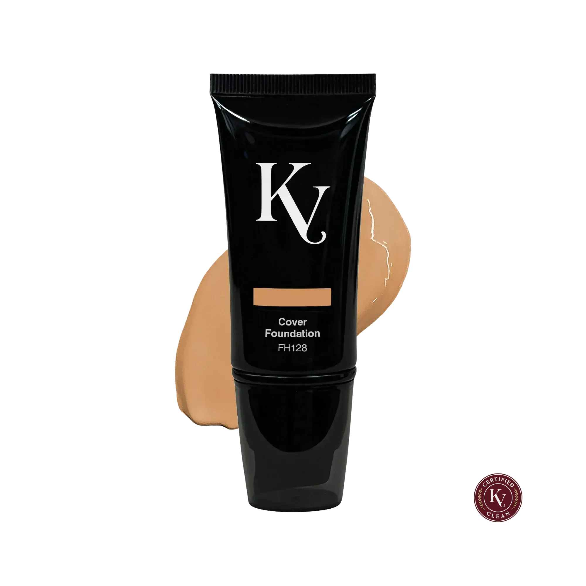 Korvero Full Cover Foundation - Cafe - Clean Beauty