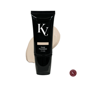 Korvero Full Cover Foundation - Latte - Clean Beauty