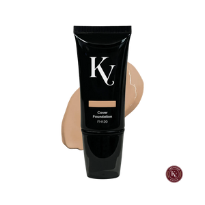 Korvero Full Cover Foundation - Seashell - Clean Beauty