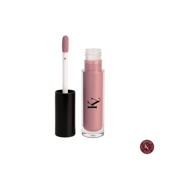 Korvero Lip Gloss - Warm Rose - Clean Beauty