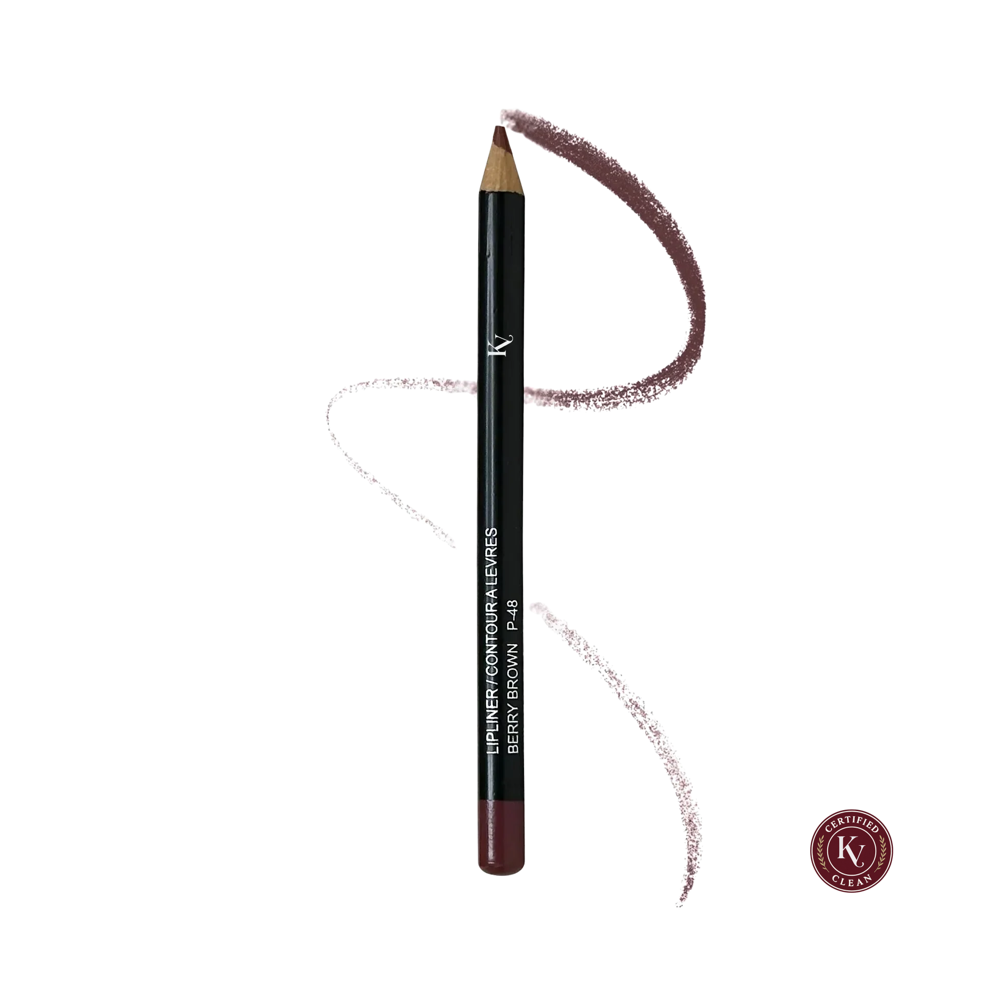 Korvero Lip Liner - Berry Brown - Clean Beauty