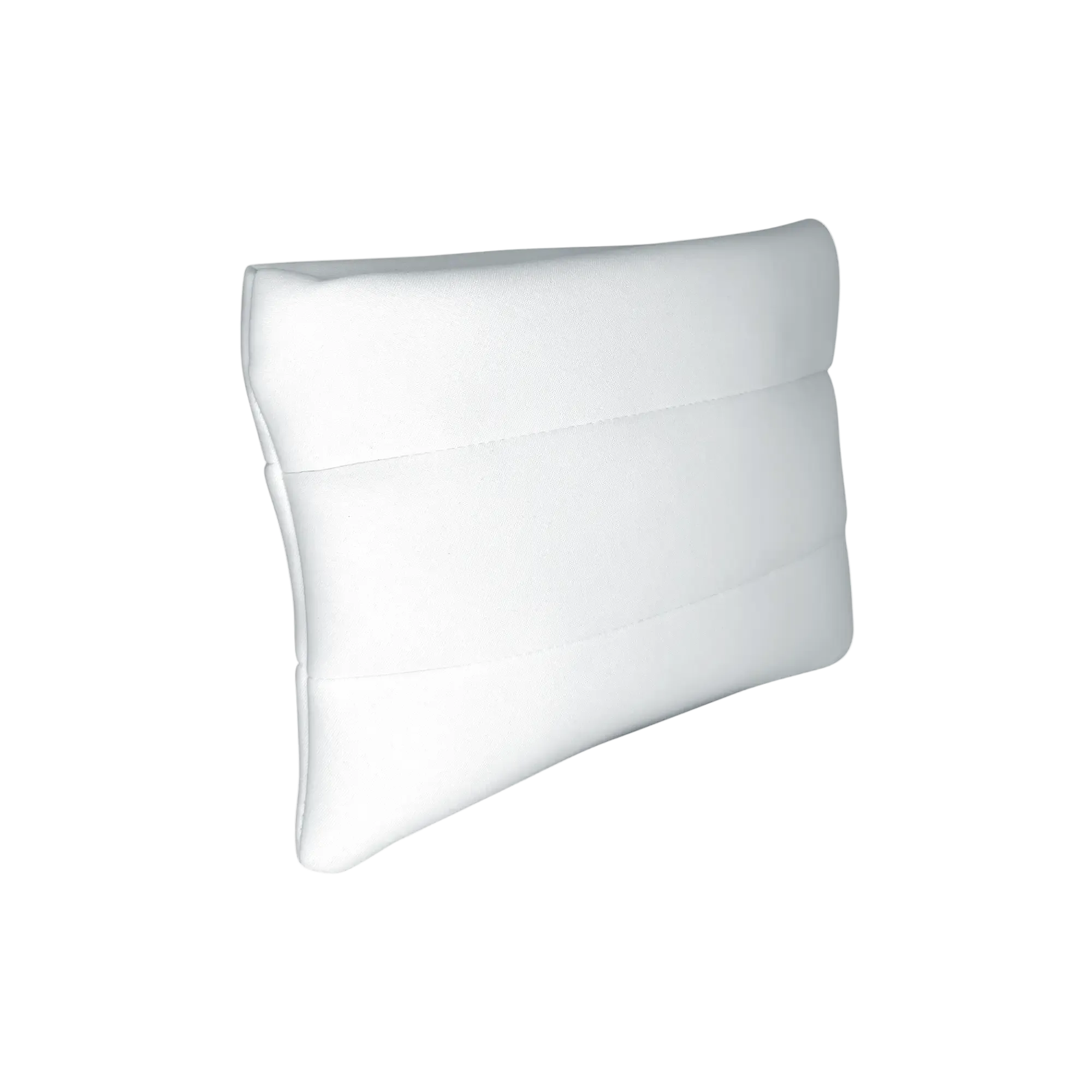 Shop Korvero Quilted Makeup Bag in White
