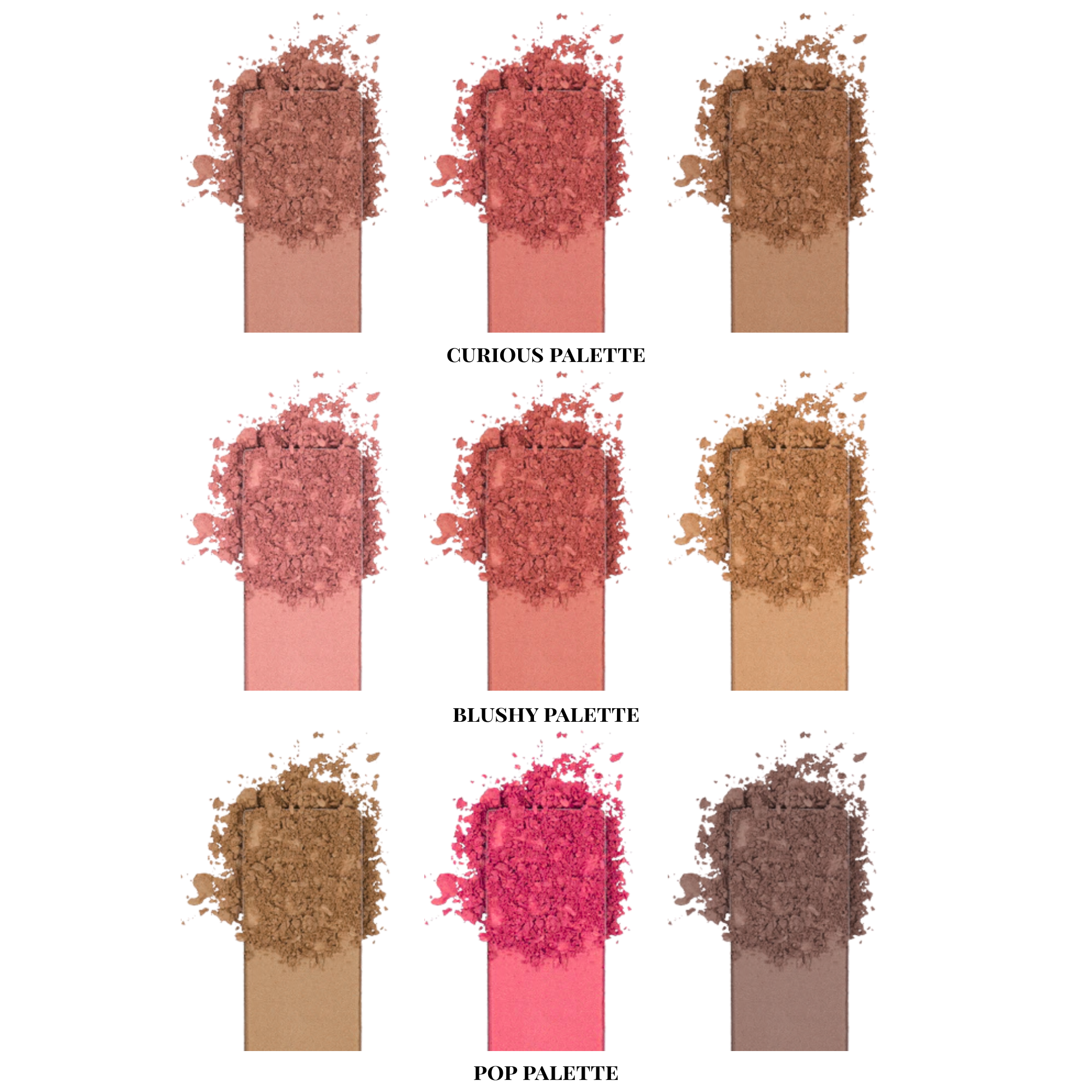 Korvero Pro Cheek Palette - Curious - Clean Beauty